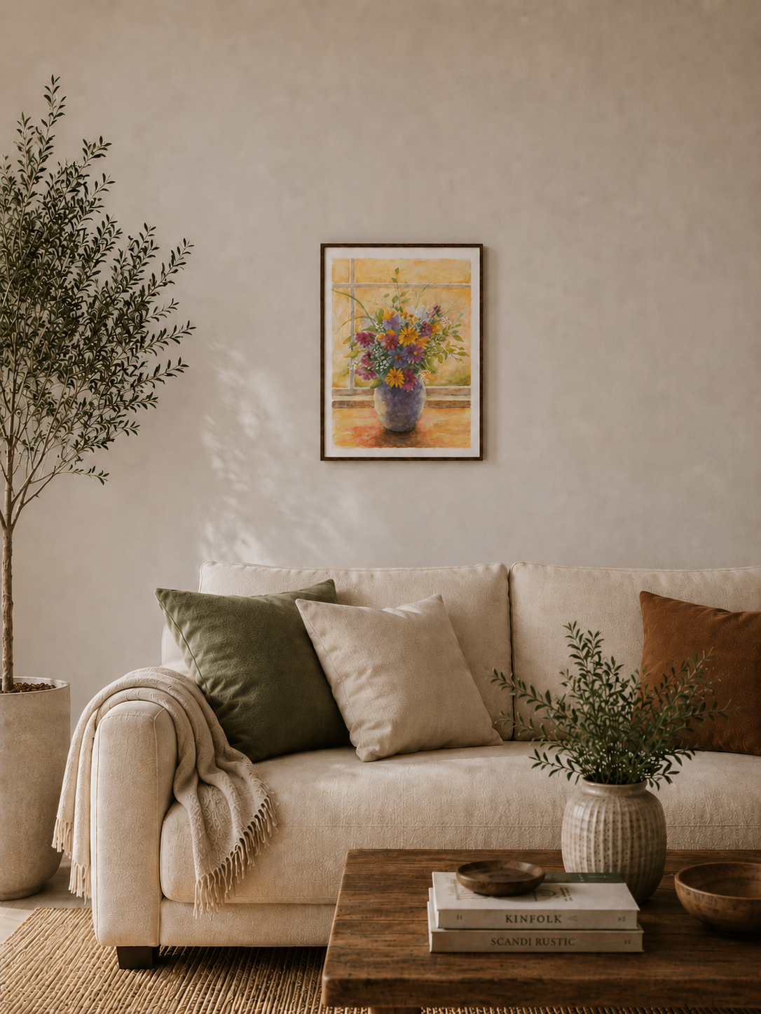 The Bouquet from Barbro - Fine Art Print