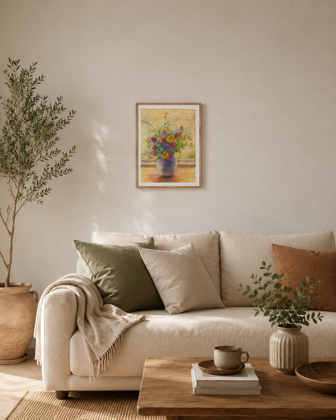 The Bouquet from Barbro - Fine Art Print